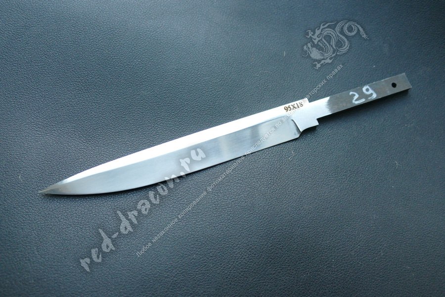 Клинок кованный для ножа 95х18"DAS29"