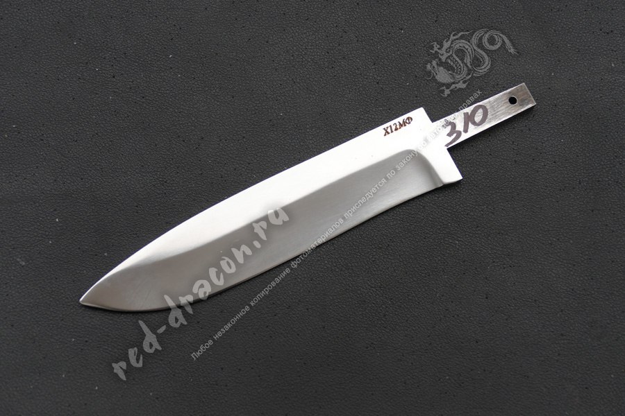 Клинок кованный для ножа Х12МФ "DAS310"