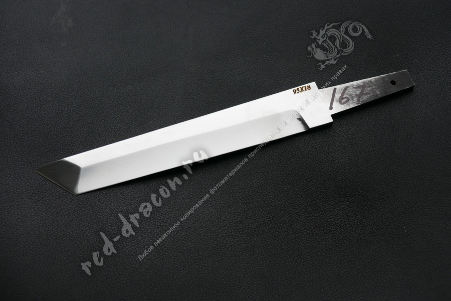 Клинок кованный для ножа 95х18"DAS167"